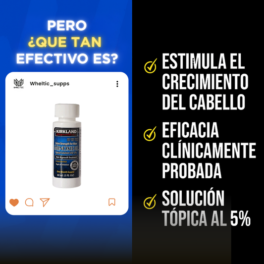 Kirkland Minoxidil 5% Original - 6Frascos (6meses de tratamiento)